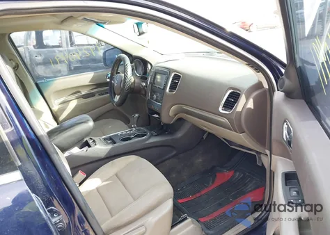 2012 Dodge Durango Sxt из США, поврежденный, VIN 1C4RDHAG7CC206540